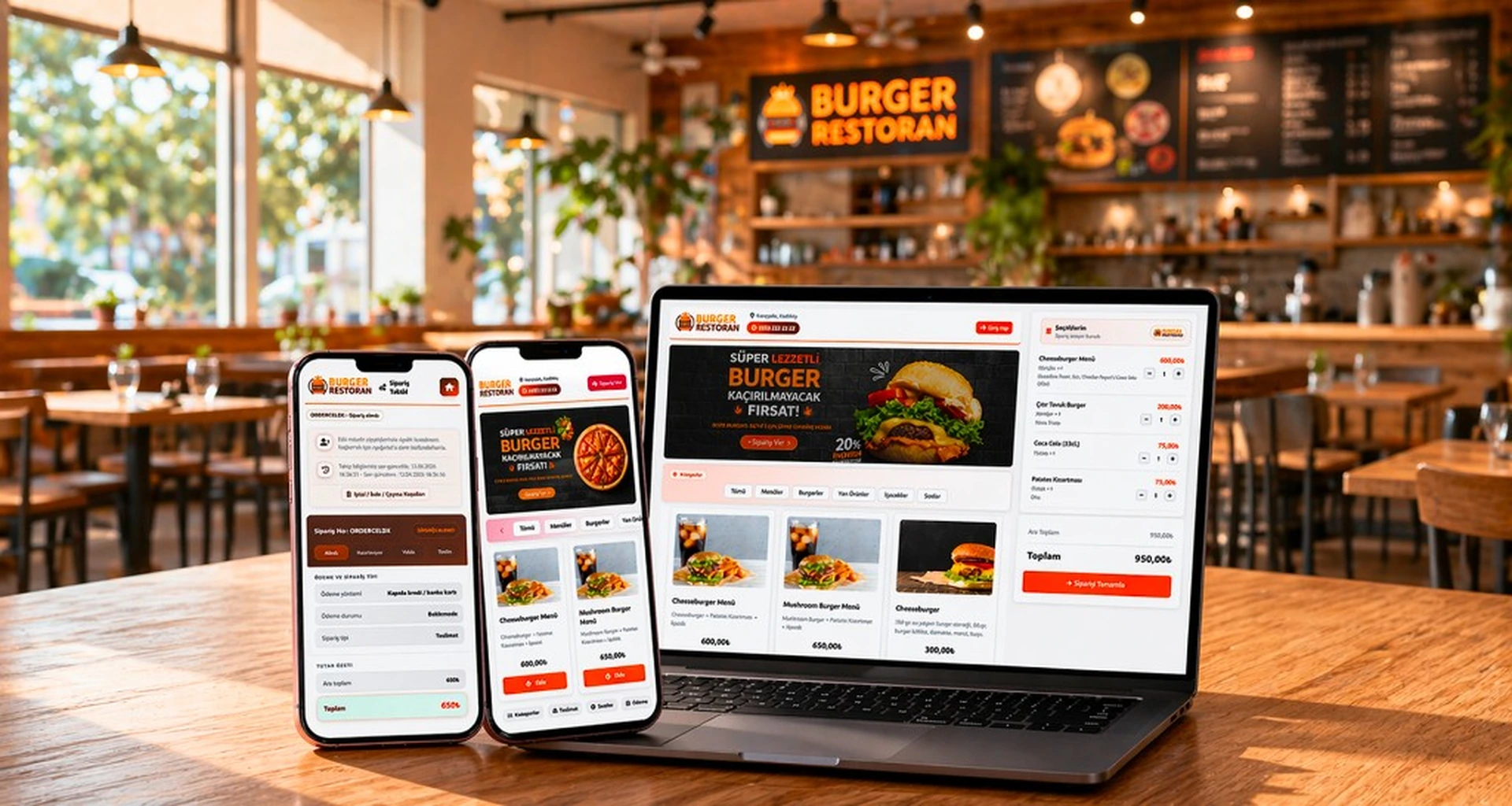 Fast food sipariş sistemi