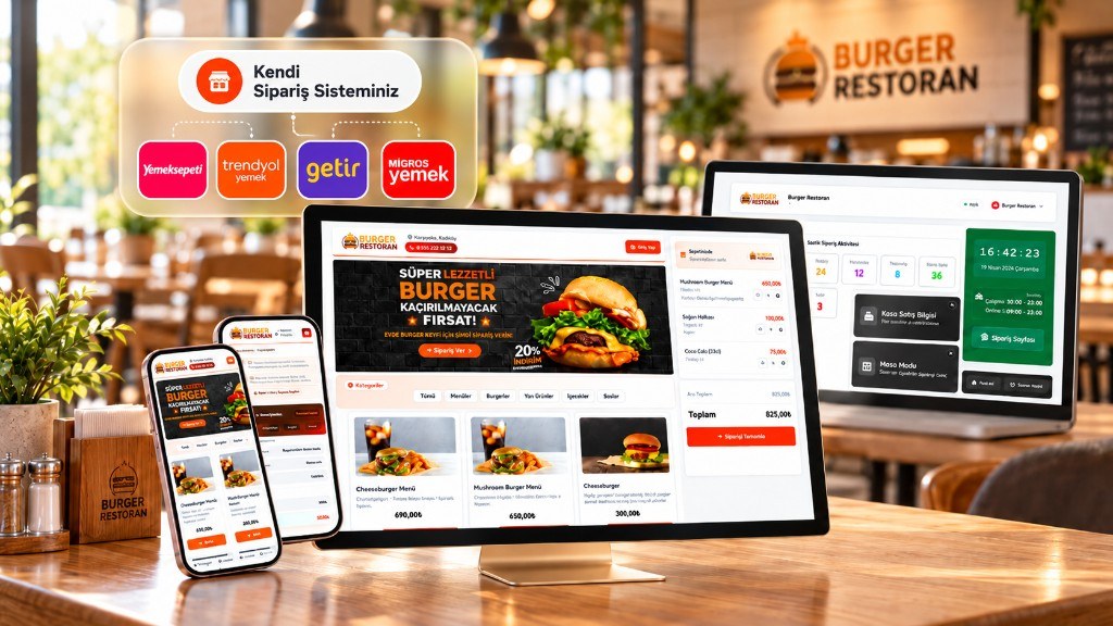 Kendi Online Sipariş Siteniz ve Pazaryeri Entegrasyonları