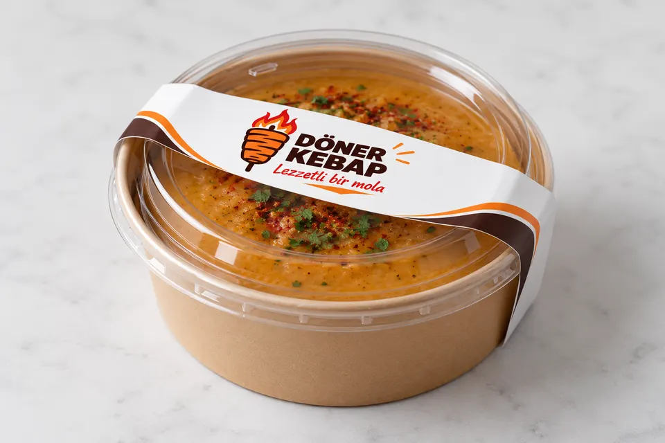 Food packaging band label