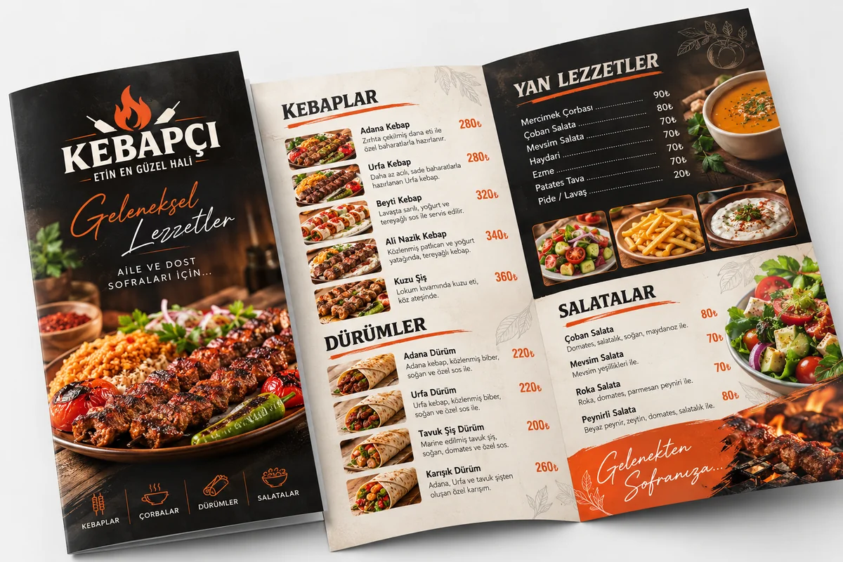 Brochure promotion visual