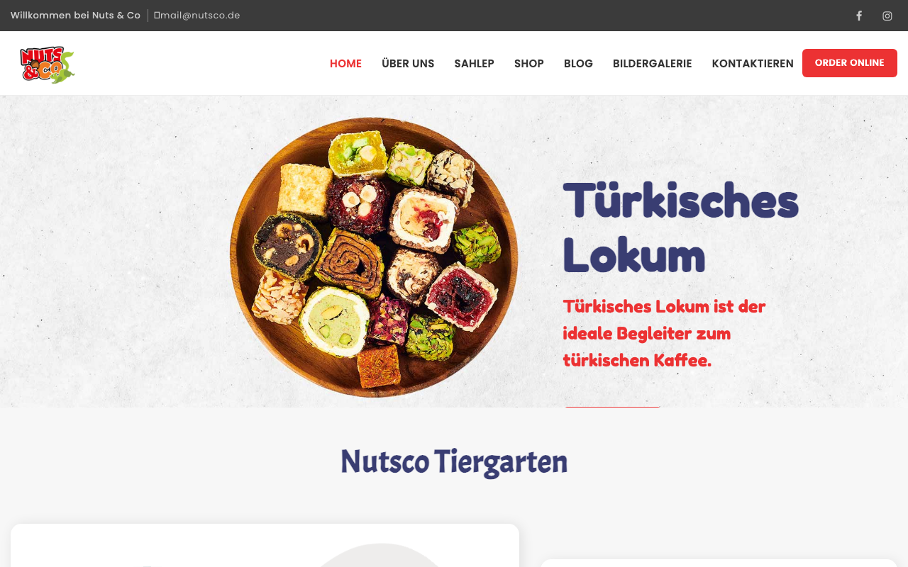 Nutsco web sitesi